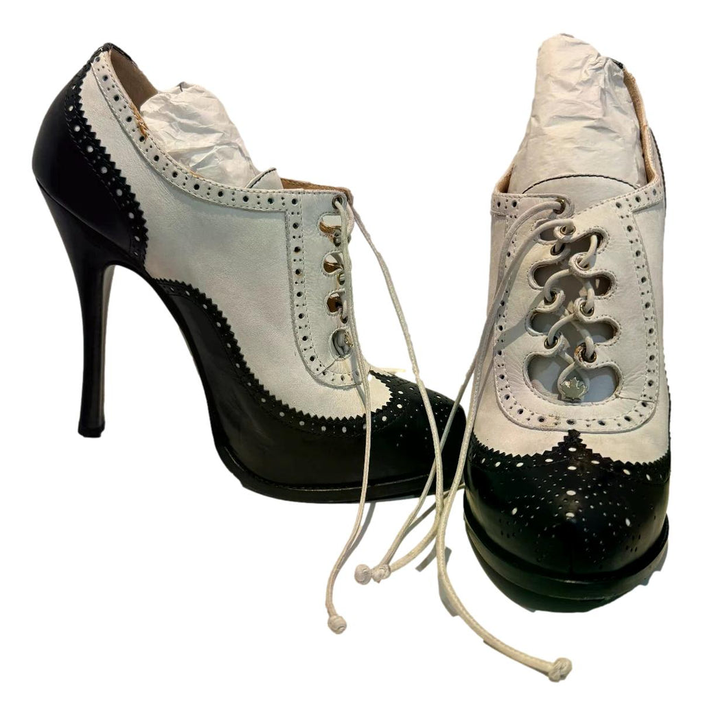 VINTAGE HIGH HEEL LACE UP