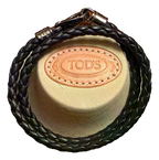 TOD'S LEATHER BRACELET UNISEX