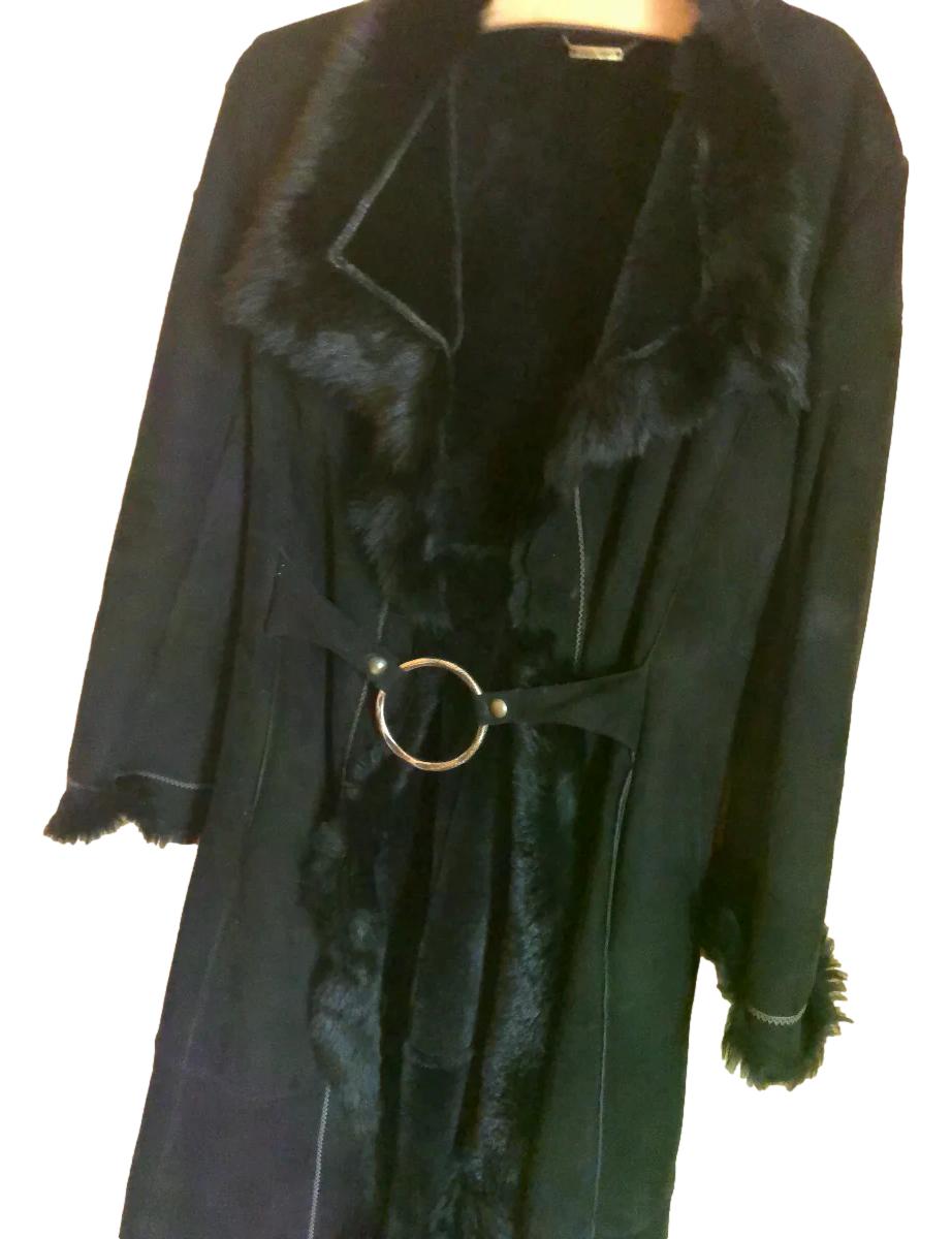 MAXI SUEDE ΔΕΡΜΑΤΙΝΟ ΠΑΛΤΟ