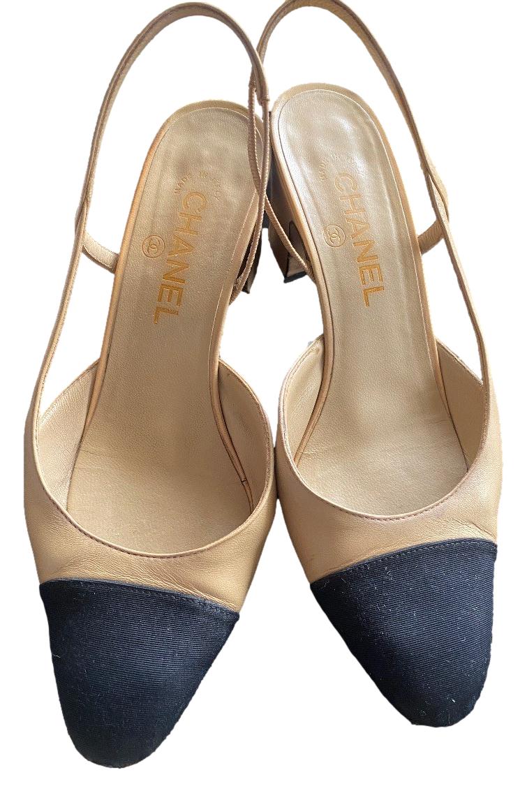 CHANEL SLINGBACK HEELS